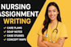 do nursing, care plan, soap note, case study and concept map