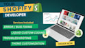 build shopify store design redesign, shopify website, shopify dropshipping store
