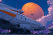 draw sci fi illustration and sci fi art