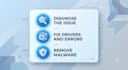 fix windows errors, update drivers, and remove viruses from your PC