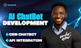 do develop custom ai chatbot with crm and api integrations, ghl, monday, hubspot