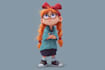 draw a cute cartoon character