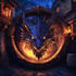 design creative fantasy game logo for mobile seeks