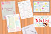 design notebook, journal, planners, diary cover and pages