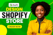 do shopify store design shopify website redesign shopify dropshipping store