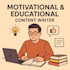 write motivational and educational content