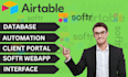 build  airtable and softr web apps with smart automation