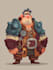 draw 2d game character illustration