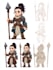 draw 2d game character illustration