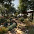 design backyard, garden, patio, pool, landscape