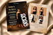 design luxury and premium flyer