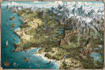 make map illustration map desig fantasy map