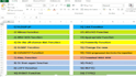 create custom excel sheets, write code, visualize data