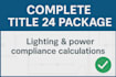 perform title 24 lighting and power compliance checks