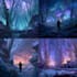 illustrate environments, landscapes, board game, concept art