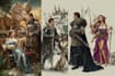 draw a character design or concept art, fantasy book illustration