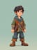 draw 2d game character illustration
