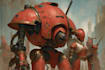 create a warhammer illustration