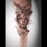 make a realistic realism tattoo design for you
