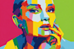 make wpap pop art portrait