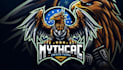 create modern mythical hawk logo with t shirt design