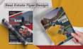 design professional real estate flyer, poster and brochure