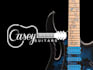 do modern high quality guitar logo design