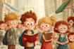 create children book illustration and cover