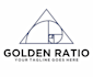 do unique golden ratio logo design and brand mark
