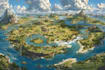 draw  your fantasy map, worldmap, battlemap for dnd etc