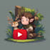 create a fantasy youtube gaming channel logo