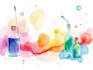 be ready for scientific watercolor illustration