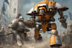 create detailed warhammer illustration, paint warhammer