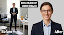 bulk crop 100 images and resize them in 24 hour