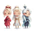 chibi art or chibi characters