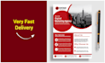 create creative e commerce flyer design for your brand
