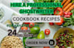 create professional recipe book, ebook, or cookbook design