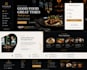 create a dynamic restaurant site with online booking