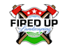 design unique fire fighter logo