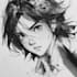 draw anime art character design illlustration, manga,