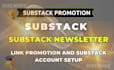 do substack newsletter and substack promotion beehiv landing page