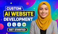 develop chatgbpt ai mobile app, ai website, ai saas app, ai chatbot, ai software