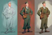 draw 2d game art military character design