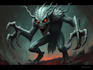 design horror creature concept art