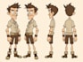 draw your character design turnaround sheet