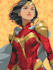 draw a fantasy character for comic book cover