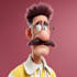 do custom cartoon illustration or character