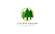 design best quality rain forest conservation logo