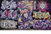 create graffiti pop art canvas designs and murals