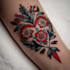 traditional old school tattoo design